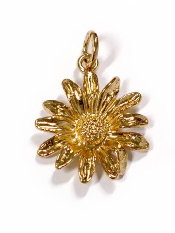 Charms - Floral - 8578 CHARM MARGHERITA DORATA GIOVANNI RASPINI