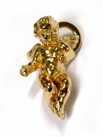 Charms - Angeli e cuori - 8584 CHARM ANGELO DORATO GIOVANNI RASPINI