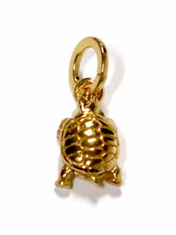 Charms - Animalier - 8585 CHARM TARTARUGA MINI DORATA GIOVANNI RASPINI