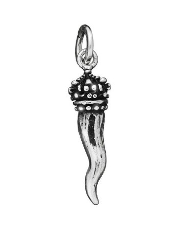 Charms - Amuleti e portafortuna - 8765 CHARM CORNO PICCOLO CORONA GIOVANNI RASPINI