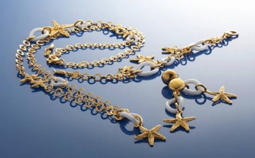 Bracciali - Golden - 8988 BRACCIALE MARINE DORATO cm.20 GIOVANNI RASPINI