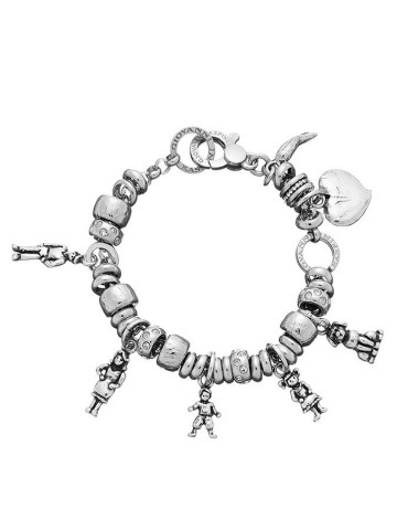 Bracciali - Bracciali Base per charms - 9363 BRACCIALE BIG FAMILY cm.19 GIOVANNI RASPINI