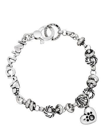 Bracciali - Bracciali Base per charms - 9444 BRACCIALE I LOVE MY FAMILY cm.20 GIOVANNI RASPINI