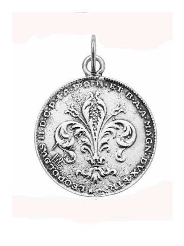 Charms - Monete - 9453 CHARM MONETA GIGLIO DI FIRENZE GIOVANNI RASPINI