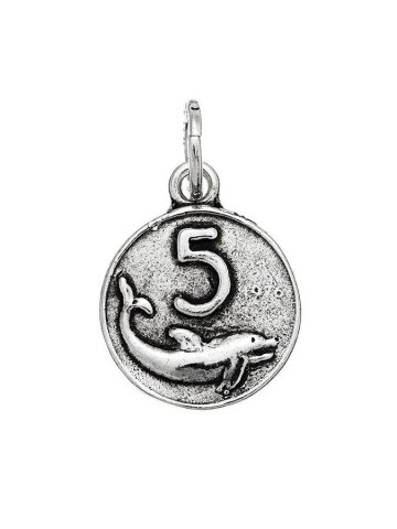 Charms - Monete - 9456 CHARM MONETA 5 LIRE GIOVANNI RASPINI