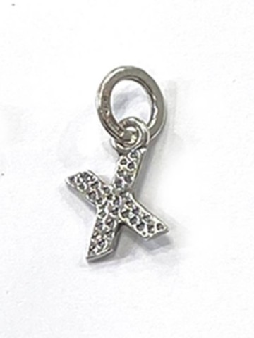 Charms - Lettere e numeri - 9058 CHARM LETTERA X GOLF GIOVANNI RASPINI