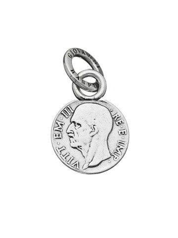 Charms - Monete - 7159 CHARM MONETA VITTORIO EMANUELE GIOVANNI RASPINI