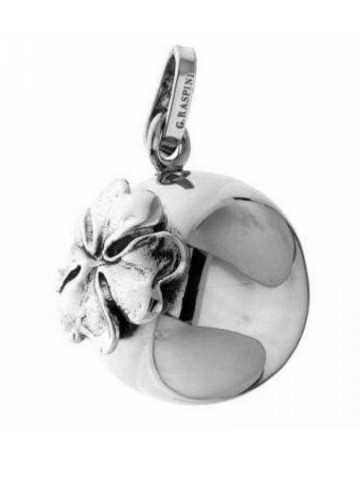 Charms - Amuleti e portafortuna - 7749 CHARM CHIAMA ANGELI GRANDE QUADRIFOGLIO GIOVANNI RASPINI