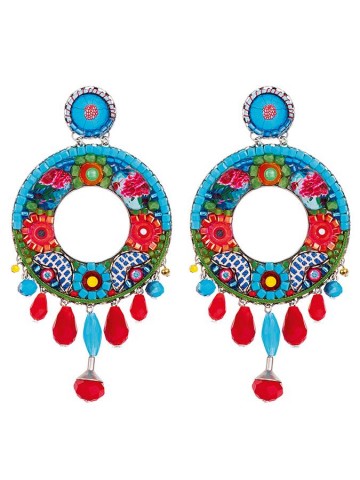 Orecchini -  - AYALA BAR 1284 ORECCHINI CORNFLOWER VIBE