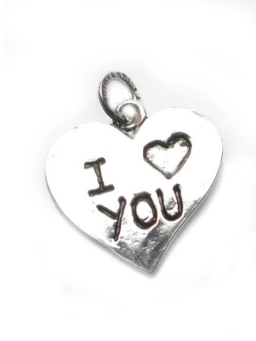 Charms - Angeli e cuori - 9914 CHARM CUORE I LOVE YOU GIOVANNI RASPINI