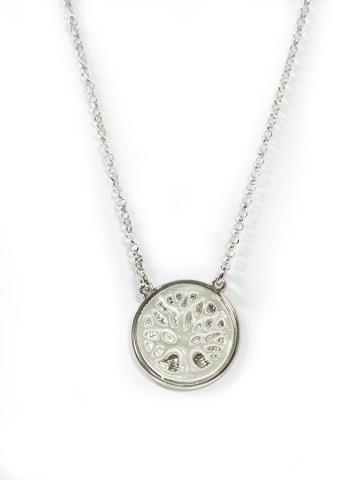 Collane - Collane girocollo - PN CL 3000 ALBERO DELLA VITA GIROCOLLO CON MADREPERLA