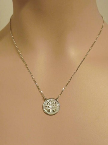 Collane - Collane girocollo - PN CL 3000 ALBERO DELLA VITA GIROCOLLO CON MADREPERLA