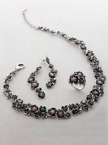 Orecchini - Floral - 10104 ORECCHINI CASCATA WILD ROSE GIOVANNI RASPINI