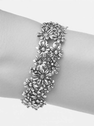 Bracciali - Floral - 10145 BRACCIALE MARGHERITE cm 19 GIOVANNI RASPINI