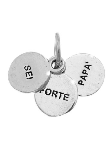 Charms - Fantasy e vari - 10180 CHARM   SEI FORTE PAPA�  GIOVANNI RASPINI