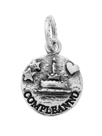 Collane - Fantasy e vari - 10275 CHARM MEDAGLIA COMPLEANNO GIOVANNI RASPINI