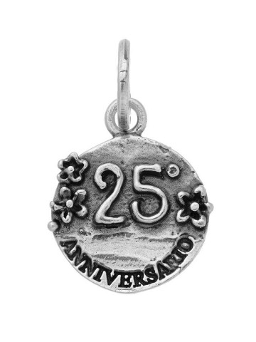 Charms - Fantasy e vari - 10283 CHARM MEDAGLIA 25� ANNIVERSARIO GIOVANNI RASPINI