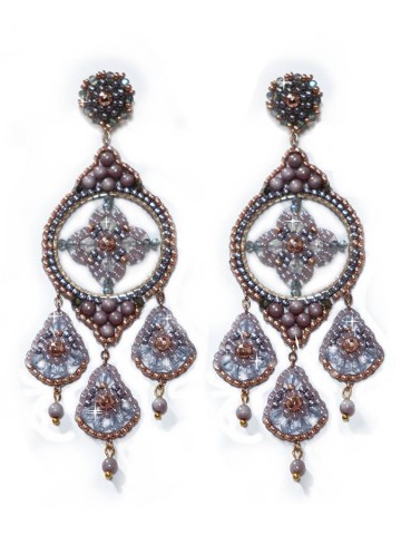 Orecchini -  - PER OR 138 - ALBA AZZURRA - BONBONS DE GRACE