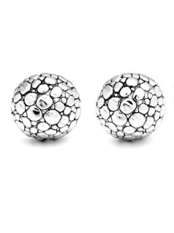 Orecchini - Animalier - 10662 ORECCHINI BOTTONE CROCODILE GRANDI GIOVANNI RASPINI