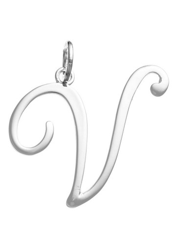 Charms - Lettere e numeri - 10767 CHARM LETTERA V JULIET MEDIA GIOVANNI RASPINI