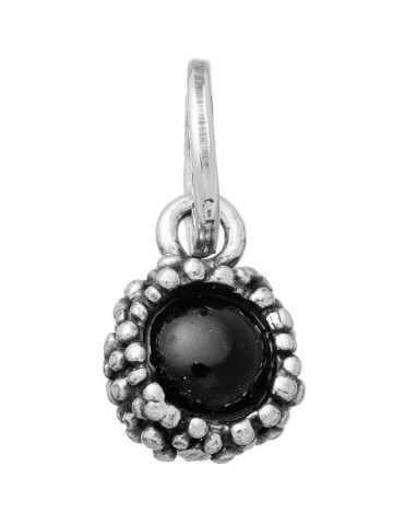 Charms - Fantasy e vari - 10864 CHARM ONICE NERA PERLAGE GIOVANNI RASPINI
