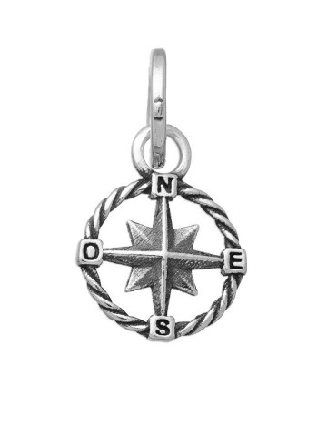 Charms - Mare - 10903 MINI CHARM ROSA DEI VENTI  GIOVANNI RASPINI