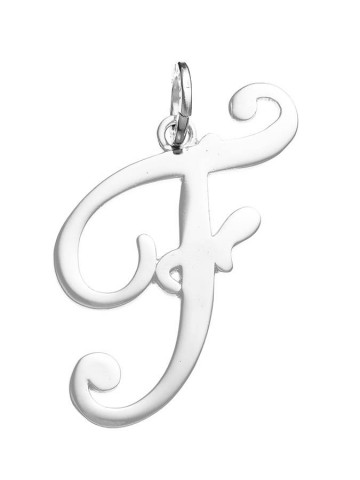 Charms - Lettere e numeri - 10751 CHARM LETTERA F JULIET MEDIA GIOVANNI RASPINI