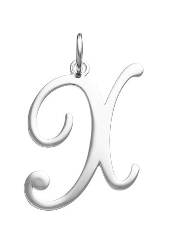 Charms - Lettere e numeri - 10769 CHARM LETTERA X JULIET MEDIA GIOVANNI RASPINI