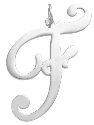 Charms - Lettere e numeri - 10777 CHARM LETTERA F JULIET GRANDE GIOVANNI RASPINI