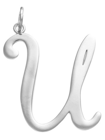 Charms - Lettere e numeri - 10792 CHARM LETTERA U JULIET GRANDE GIOVANNI RASPINI