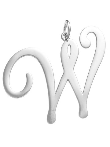 Charms - Lettere e numeri - 10794 CHARM LETTERA W JULIET GRANDE GIOVANNI RASPINI