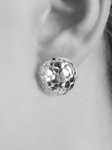 Orecchini - Animalier - 10663 ORECCHINI BOTTONE CROCODILE GIOVANNI RASPINI