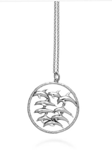 Collane - Collane lunghe - 10967 CL PENDENTE DELFINI LUCE GIOVANNI RASPINI