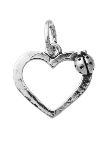 Charms - Amuleti e portafortuna - 11091 CUORE COCCINELLA GIOVANNI RASPINI