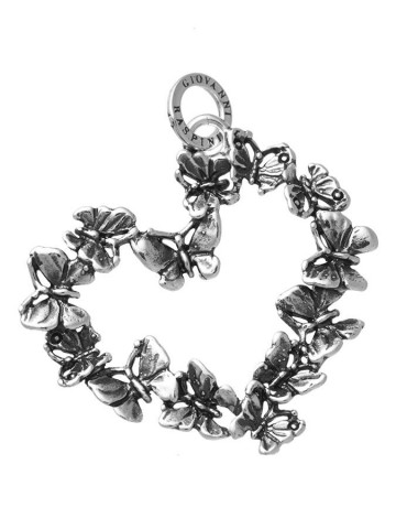 Pendenti - Angeli e cuori - 11096 CUORE FARFALLE GIOVANNI RASPINI