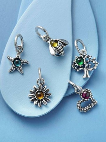 Charms - Charms con pietre - 10974 QUADRIFOGLIO COLOR GIOVANNI RASPINI