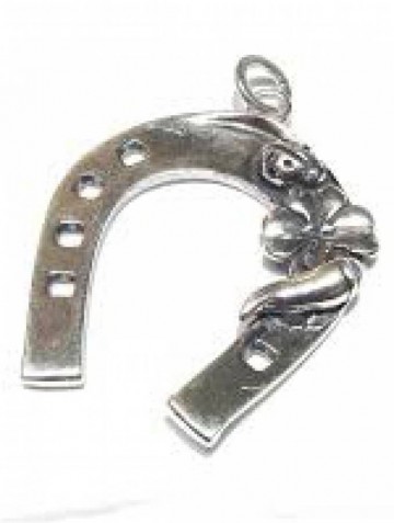 Pendenti - Amuleti e portafortuna - 11072 ferro di cavallo fortuna maxi raspini