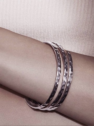 Bracciali - Rock - 11048 BANGLE FLAT SPIRALE GIOVANNI RASPINI