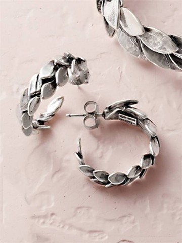 Orecchini - Animalier - 11122 ORECCHINI CERCHIO SKIN  GIOVANNI RASPINI