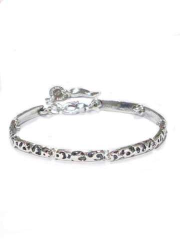 Bracciali - Animalier - 9727  cm.18.5 BRACCIALE LEOPARD SKIN GIOVANNI RASPINI