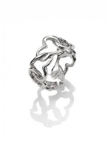 Anelli - Angeli e cuori - 9895/14 ANELLO CUORI INTRECCI GIOVANNI RASPINI