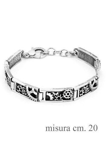 Bracciali - Collezione uomo - 11329 BRACCIALE INGRANAGGI GIOVANNI RASPINI