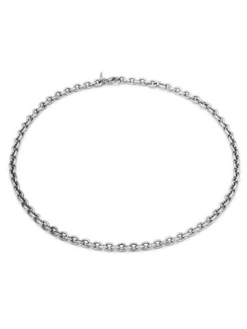 Collane - Collezione uomo - 11340 COLLANA CATENA OVALE GIOVANNI RASPINI