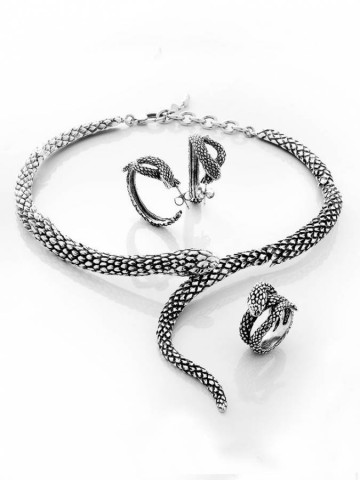 Collane - Animalier - 11254 COLLANA SERPENTE GIOVANNI RASPINI