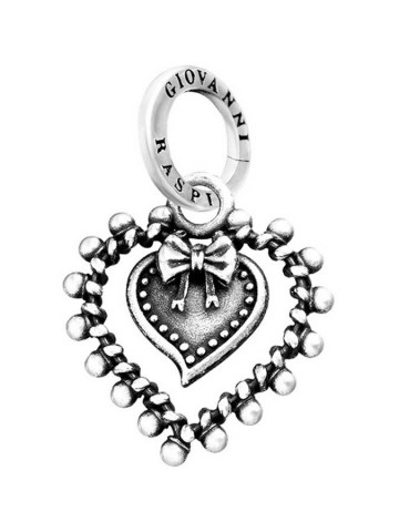 Charms - Angeli e cuori - 11285 CHARM CUORE VOTIVO FIOCCO GIOVANNI RASPINI