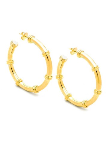 Orecchini - Rock - 11591 ORECCHINI JACKIE DORATI GRANDI GIOVANNI RASPINI