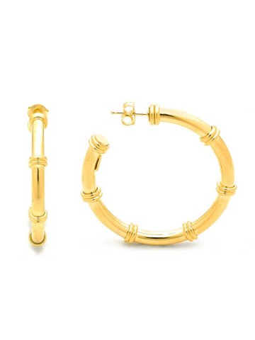 Orecchini - Rock - 11591 ORECCHINI JACKIE DORATI GRANDI GIOVANNI RASPINI