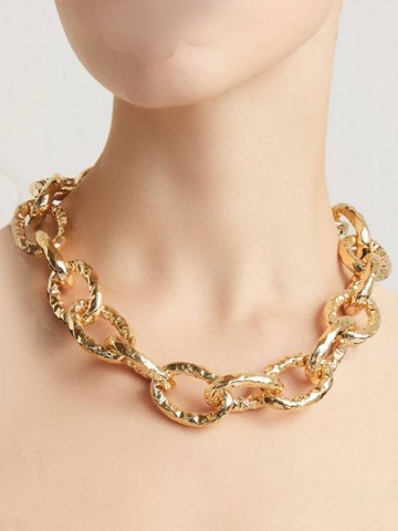 Collane - Rock - 11679 COLLANA STONE DORATA CM. 50 GIOVANNI RASPINI