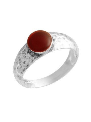 Anelli - Rock - 11806/14 ANELLO MARTELLATO CORNIOLA GIOVANNI RASPINI