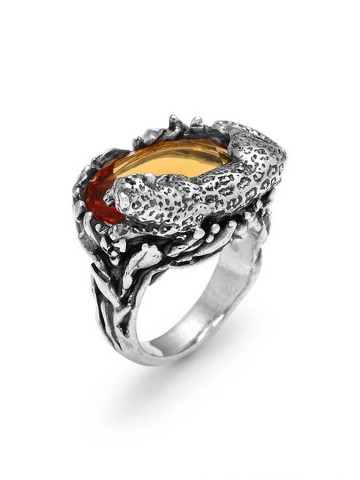 Anelli - Animalier - 11911/14 ANELLO LEOPARDO COLOR GIOVANNI RASPINI